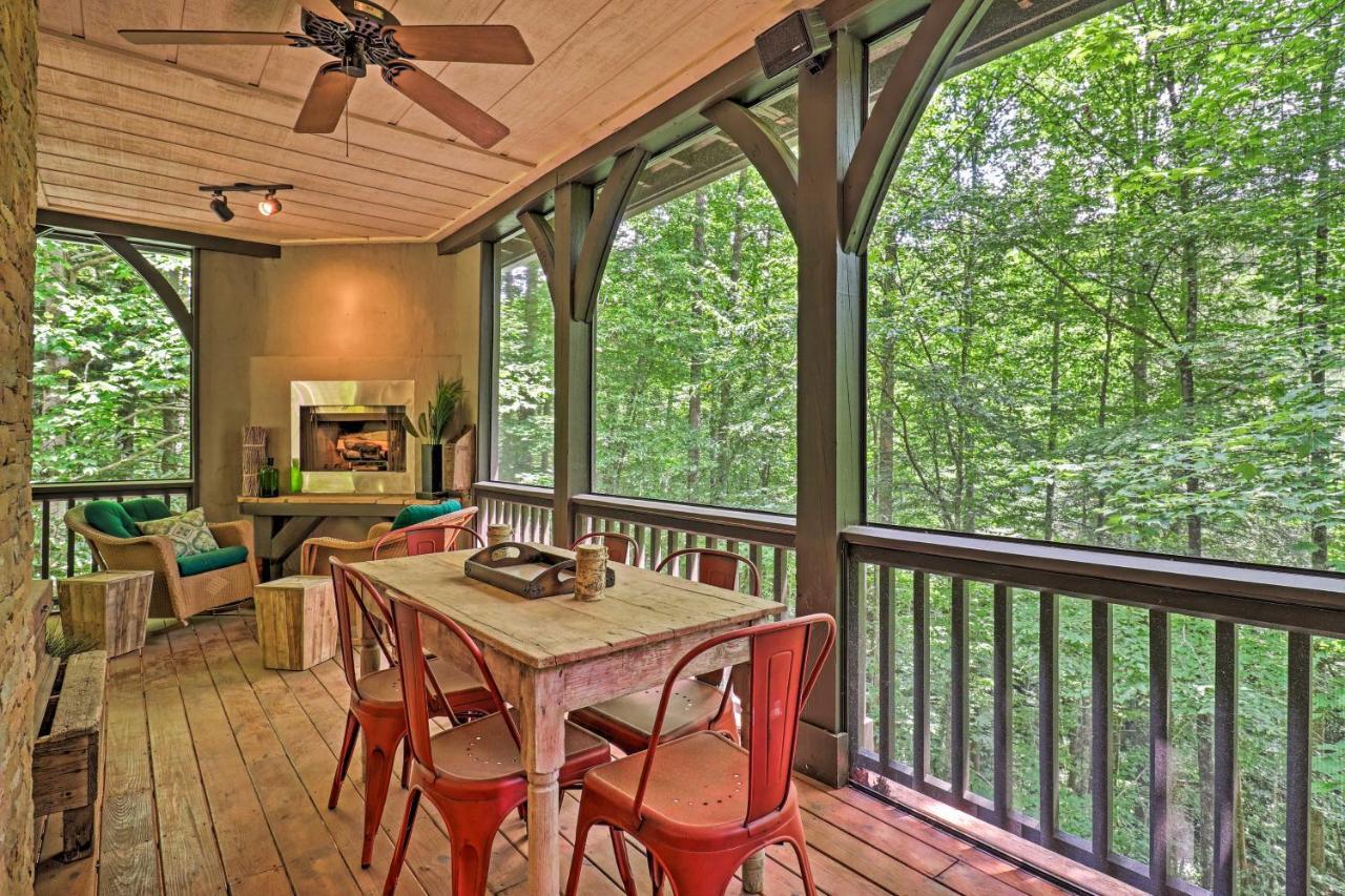 Charming Cashiers Cottage With Screened Porch! Exterior photo
